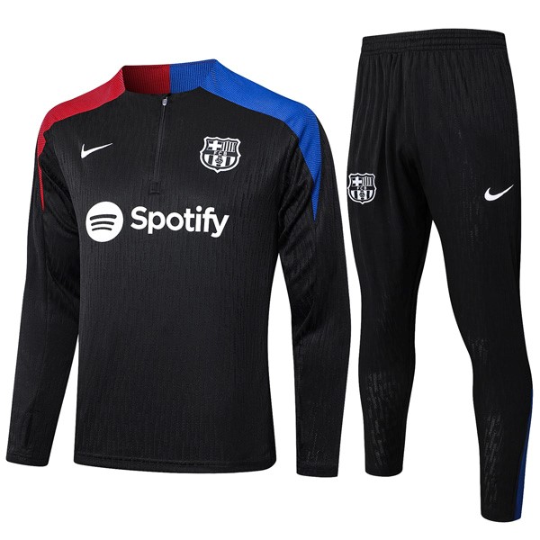 Sudadera De Training Barcelona 2024-2025 Negro